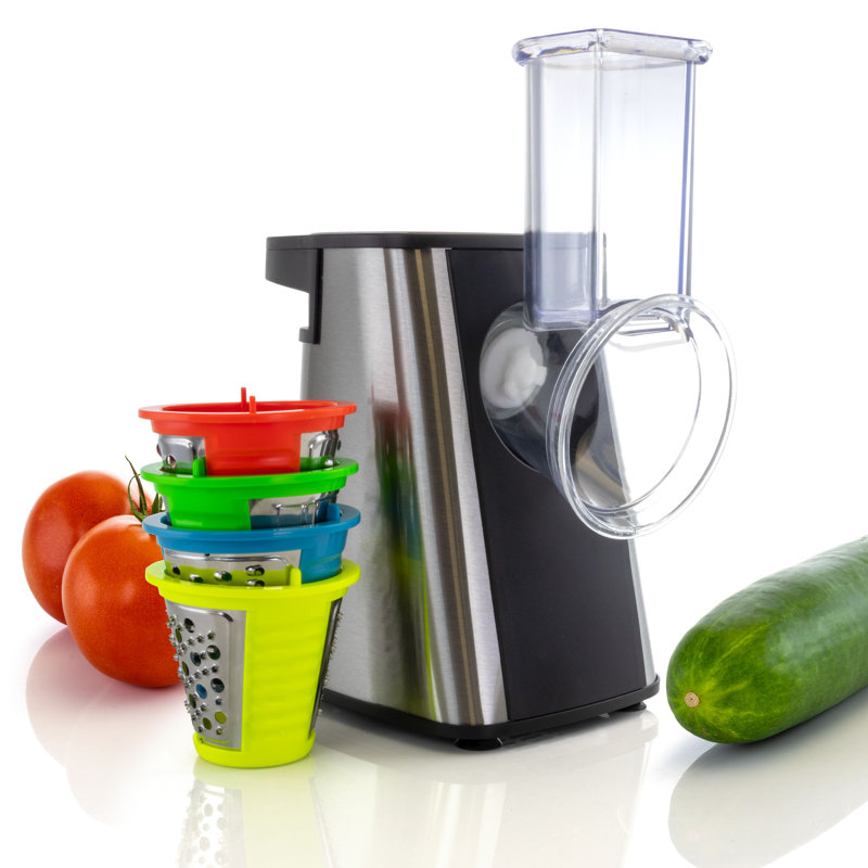 Mega Chef 4 in 1 Stainless Steel Electric Food Processor