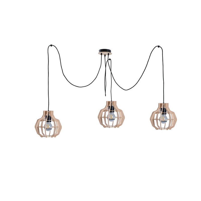Viramontes 3 - Light Single Pendant, Natural