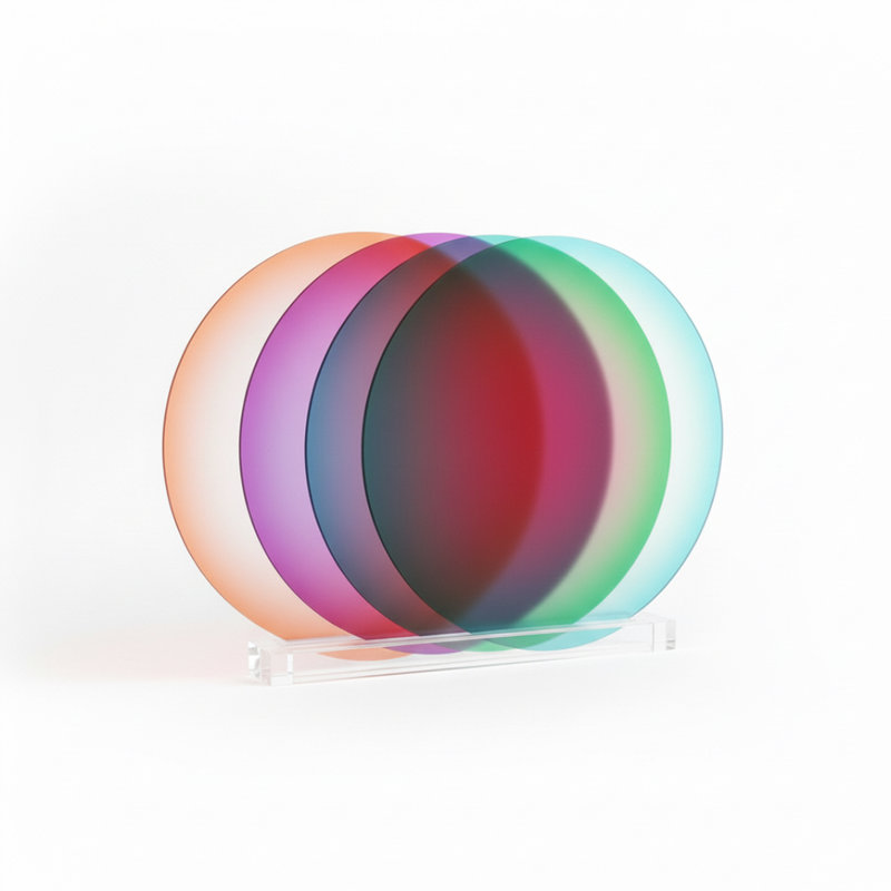 Modular Acrylic Round Placemats