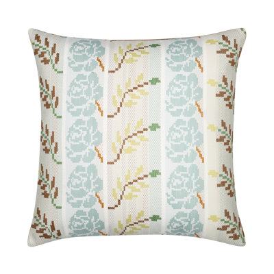 Floral Square Indoor / Outdoor Pillow Cover & Insert
