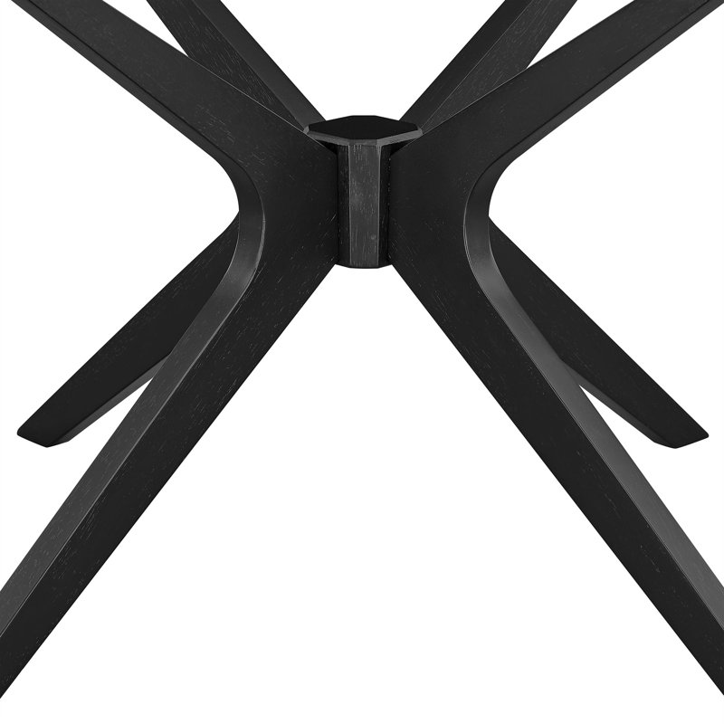 Table basse noire Crossroads