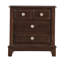 Table de chevet Ashford, cappuccino