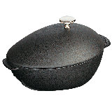 Staub Cast Iron 2.11-qt Mussel Pot with Lid