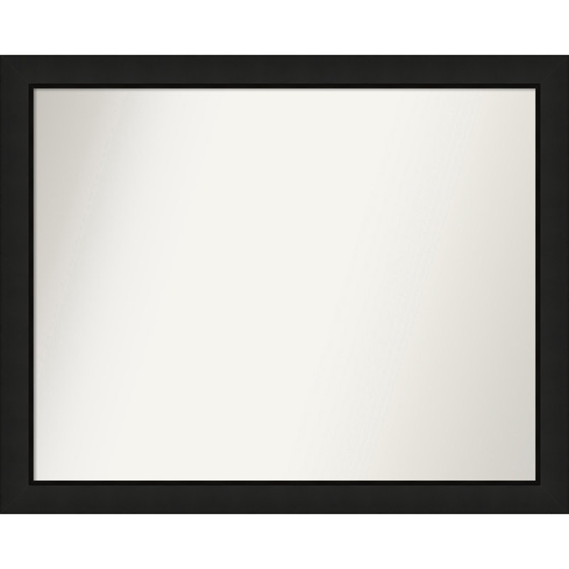 Phil Solid Wood Wall Mirror, Rectangle, 25.25" x 31.25"