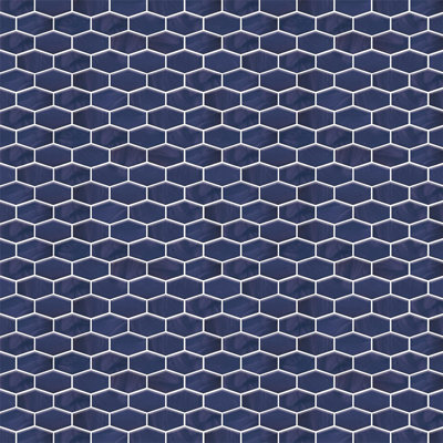 15cm W x 30.5cm L Aluminum Peel and Stick Mosaic Tile