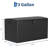 73 gal Resin Deck Box, Outdoor Storage Box with Lockable Lid & Weatherproof Design, Extra Large Patio Storage Container for Garden Tools, Pool Toys, Furniture Cushions-123374508