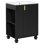 Meuble-lavabo 24 po avec lavabo, armoire de salle de bain avec tablette de porte, rangement latéral ouvert