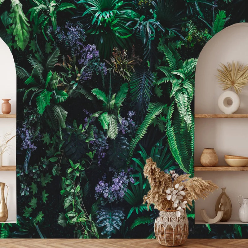 Midnight Jungle Symphony, 197" L x 118" W