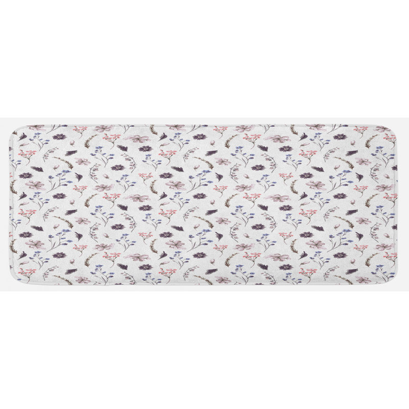 Tapis de cuisine aquarelle