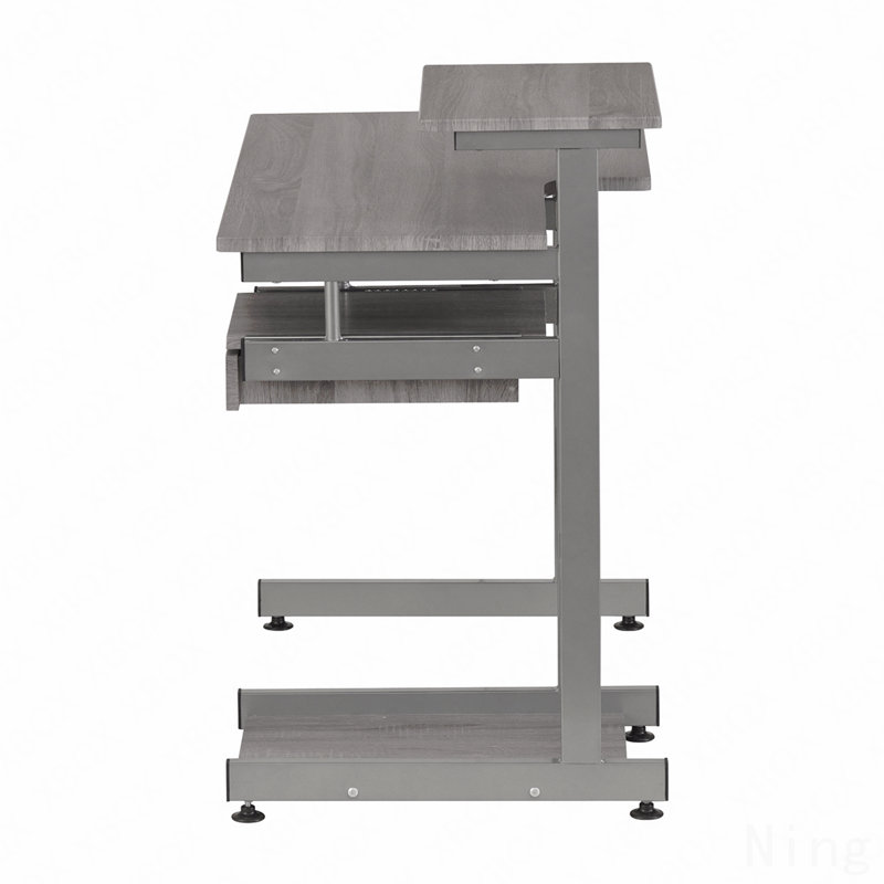 Complete Computer Workstation Desk,, Gray