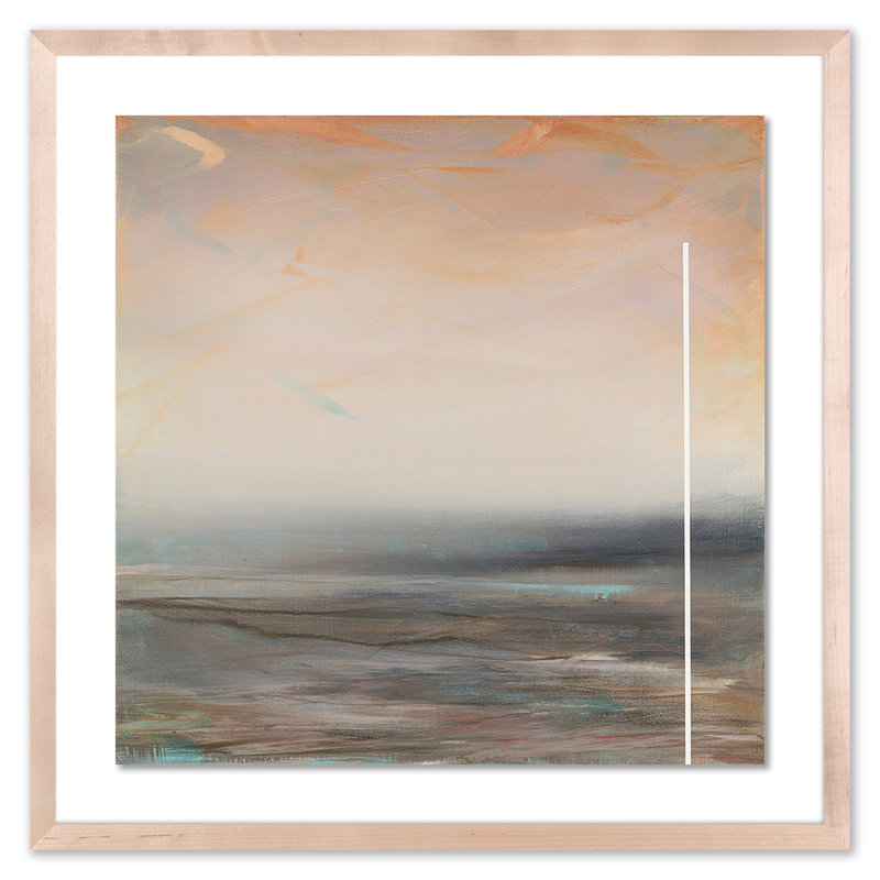 You Speak of Love Framed Print, 24" H x 24" W x 1.5" D, Natural