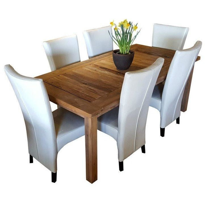 Solid Wood Dining Table, 31" H x 79" L x 40" W