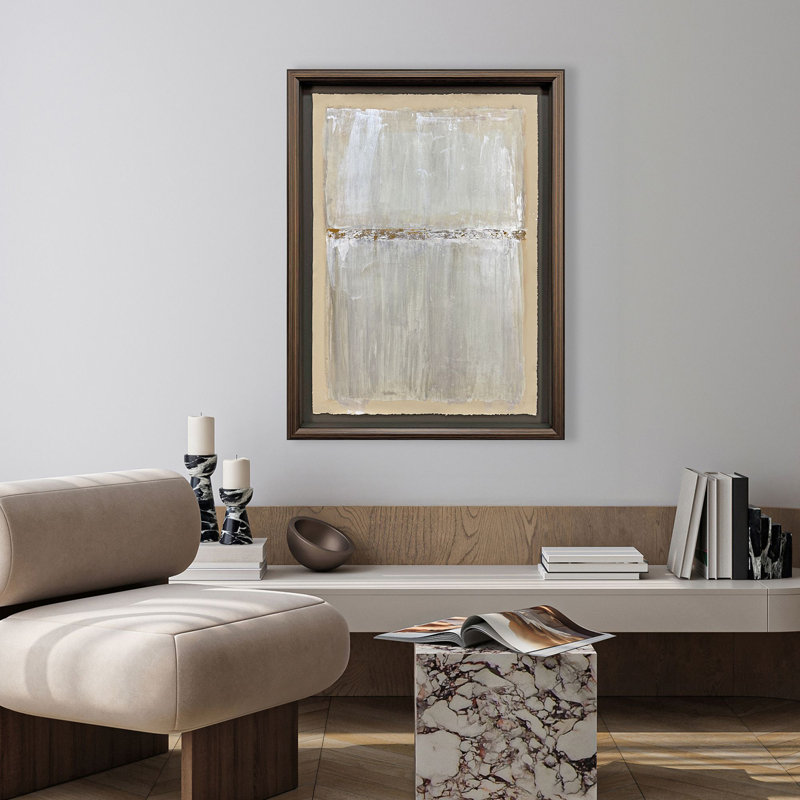 Neutral Bliss II Framed Art