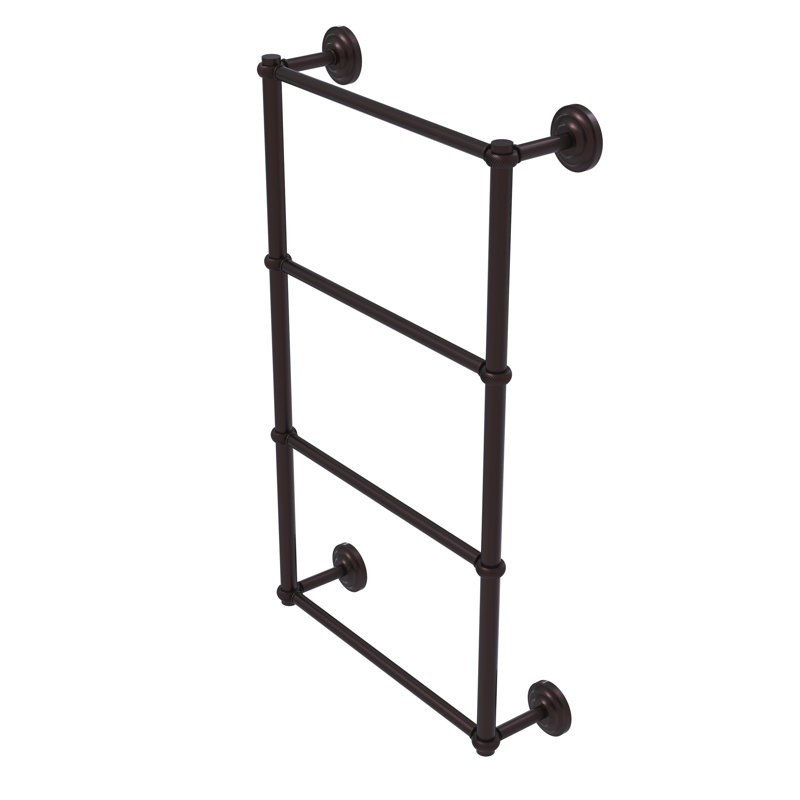 Porte-serviettes mural Leamore, Bronze antique, H 34 po x l 24 po x P 5,4 po