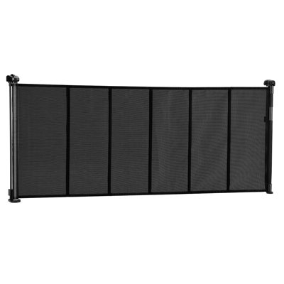 Barrière rétractable de 34,2 po de hauteur extensible à 70,87 po de large pour les animaux de compagnie