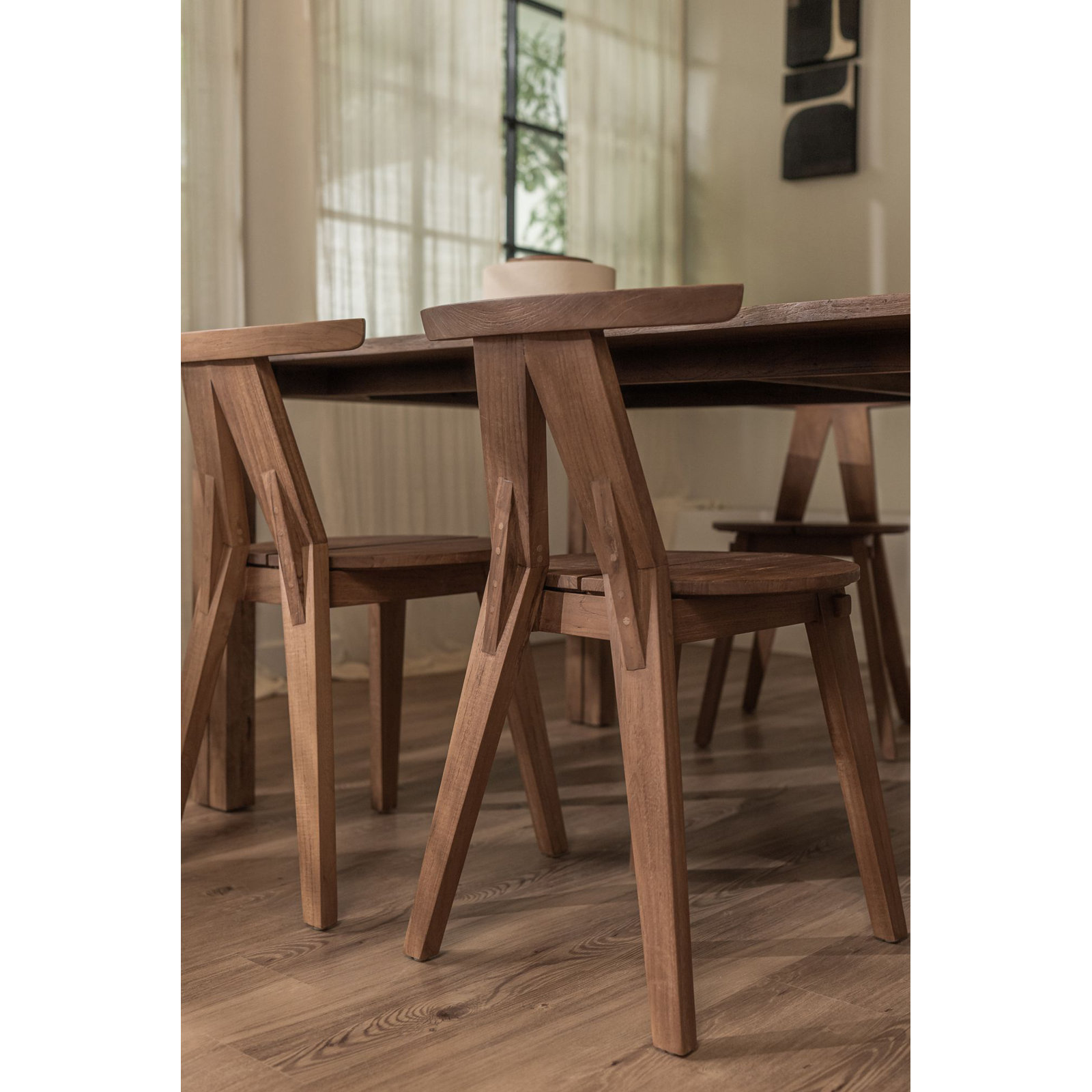 Pascaline Side Chair in Natural