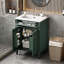 Meuble-lavabo de salle de bain avec portes, tiroir basculant et lavabo-2424002-2424029
