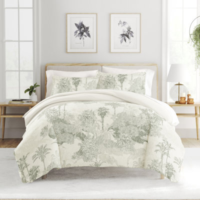 Ensemble de housse de couette 3 pièces à motif ultra doux - Serenity