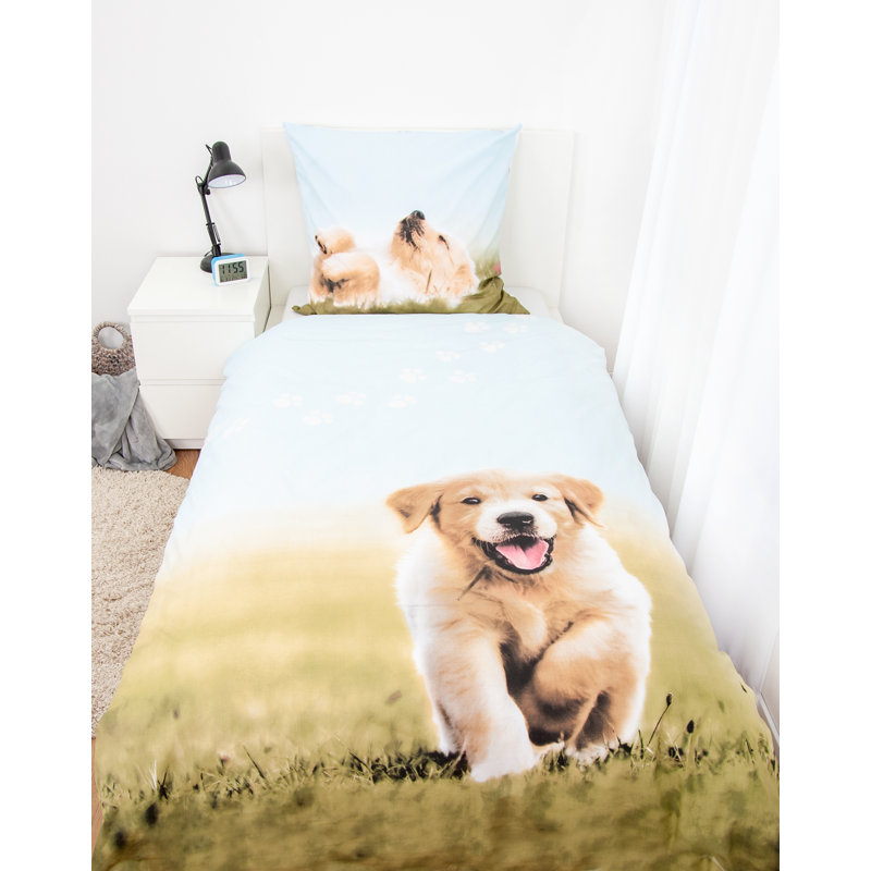 Puppy Duvet Cover Set