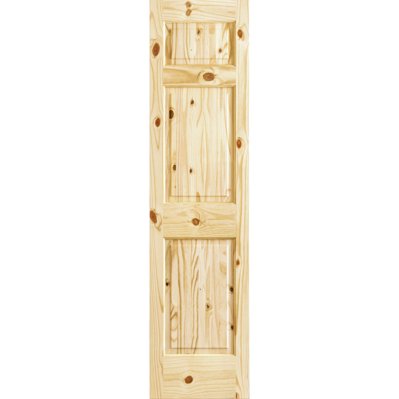 Porte standardisée en bois manufacturé massif, 28 po x 80 po