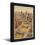 Scénario et paysages urbains, vue aérienne des ponts de la ville, impression rétro-1959191186-1959191188-1959191189