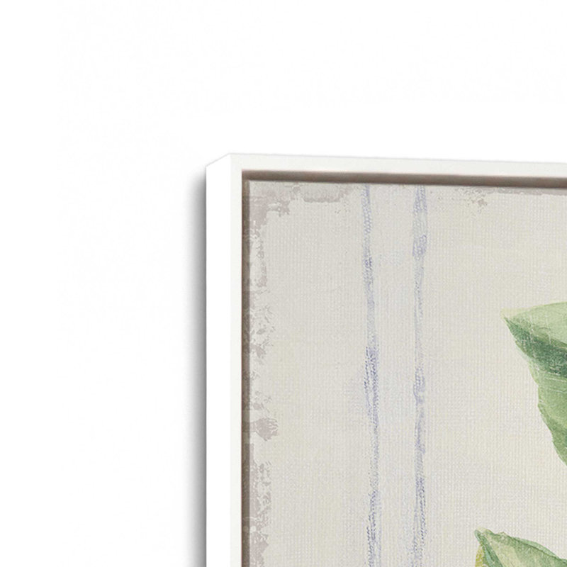 Zesty Little Sunshine, ensemble de 2 impressions, Toile avec cadre, Blanc opaque, 30 po x 30 po