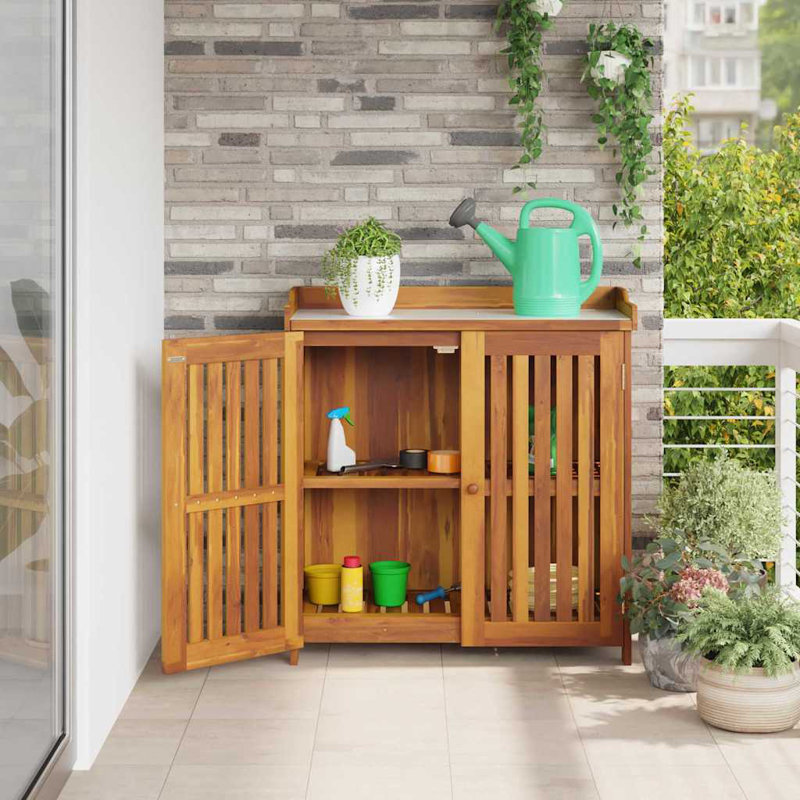 Solid Wood Potting Bench