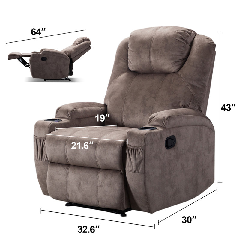 Fauteuil inclinable manuel alizeah