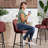 Benedit Swivel Upholstered Counter Stool (Set of 2)-565158088