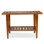 30 in. W Teak Shower Bench