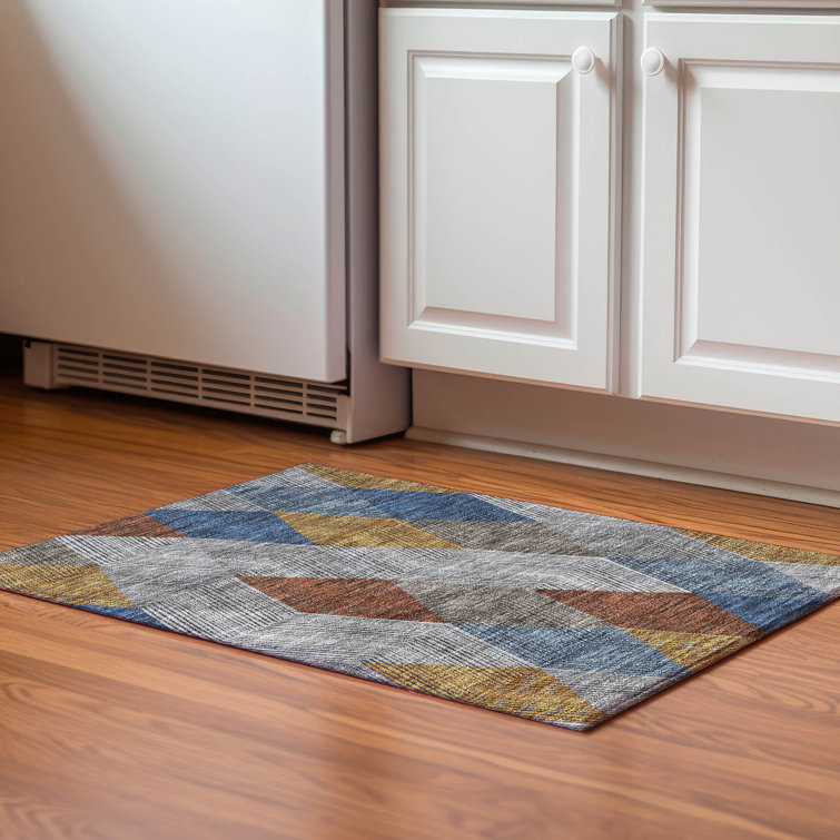 Premium Machine Washable Prisco Gray Rug