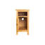 30cm W Rubberwood Bedside Table