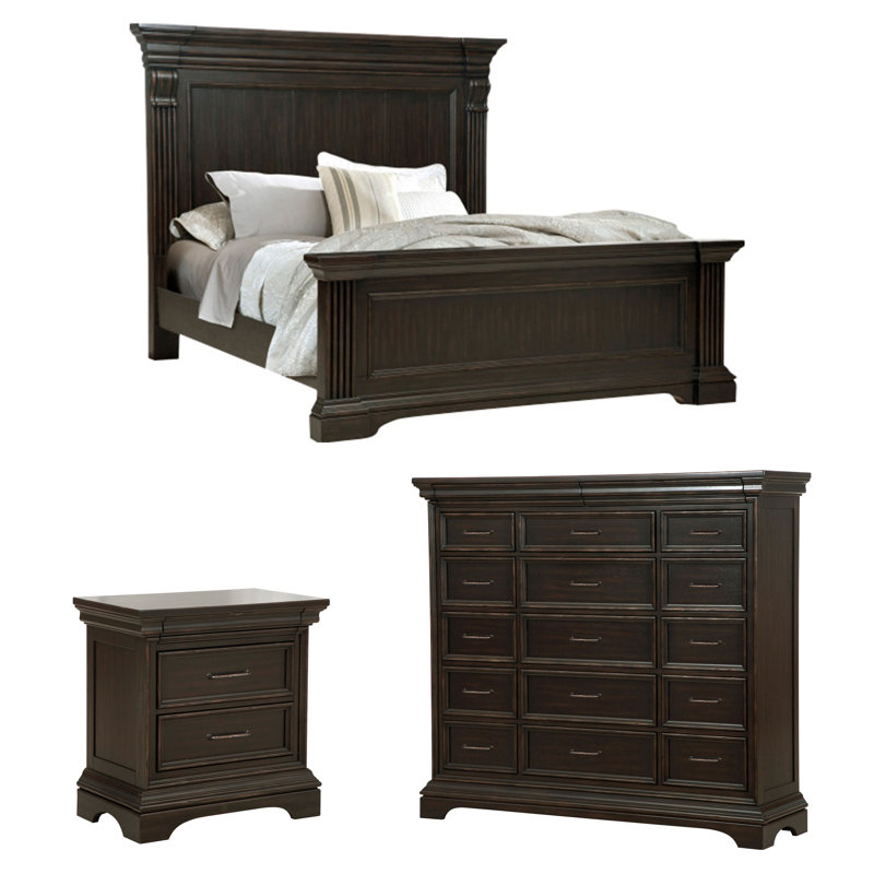 Ensemble de chambre à coucher configurable standard Caldwell