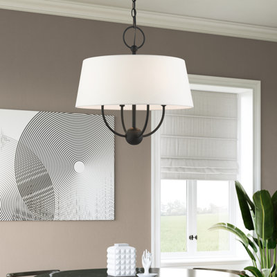 Luminaire suspendu cylindrique à 4 lumières Antonya