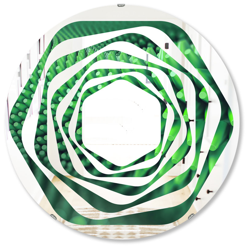 Miroir mural Whirl, 31,5 po x 31,5 po