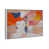 Toile avec cadre flottant blanc
