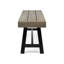 Banc de patio extérieur en bois d'acacia