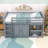 Twin Wooden Loft Bed With Pull-Out Desk, Under-Bed Storage Cabinet, Side Shelf And Drawers-1486476309