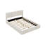 Cadre de lit plateforme grand rembourré avec tête de lit à oreilles, pied de lit rembourré, base de lit en tissu doux, beige-1969619225-1969619227