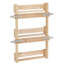 Étagère à épices à trois tablettes fixé à la porte de l'armoire de cuisine Rev-A-Shelf-17039984