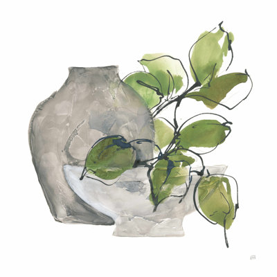 " Two Vases II " Painting Print