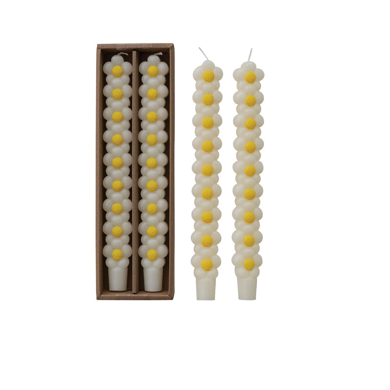 Bougies de printemps sans parfum