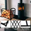 Cashton 22'' W Metal Log Rack