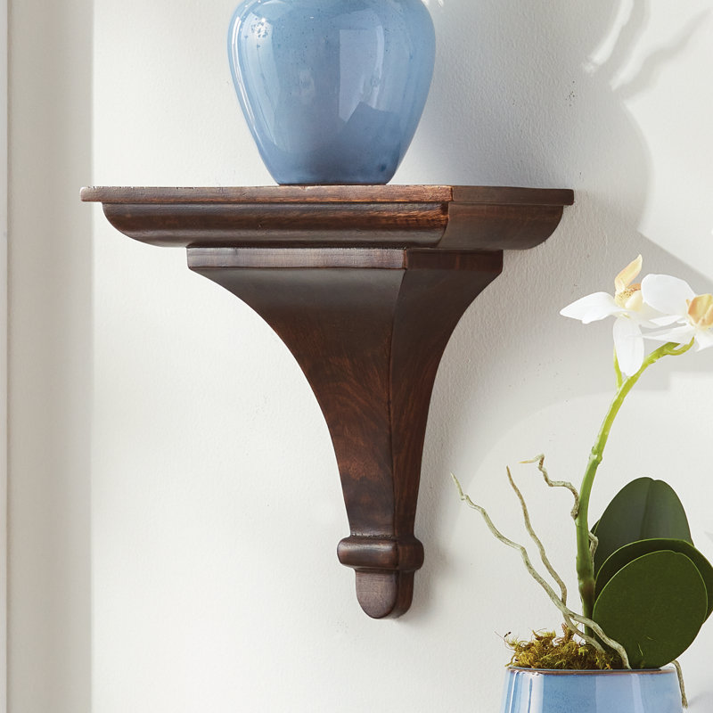 Grishilde Accent Wall Bracket, White, 7.5'' H X 7.75'' W X 3.75'' D