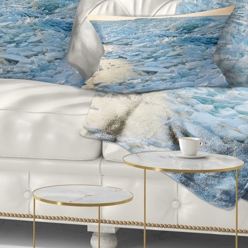 Coussin Baltic Sea Winter Landscape - Landscape