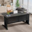 Bureau de direction en L de 63 po avec classeur (sans la chaise)-373127745