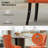 PU Leather Dining Chairs with Pull Ring-443848407