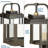Kelley Antique Bronze 1 -Light 21.37" H Hardwired Lantern Head