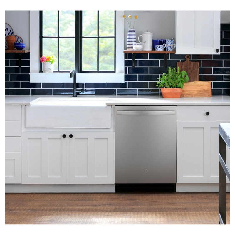 24" 55 dBA Built-in Button Control Dishwasher