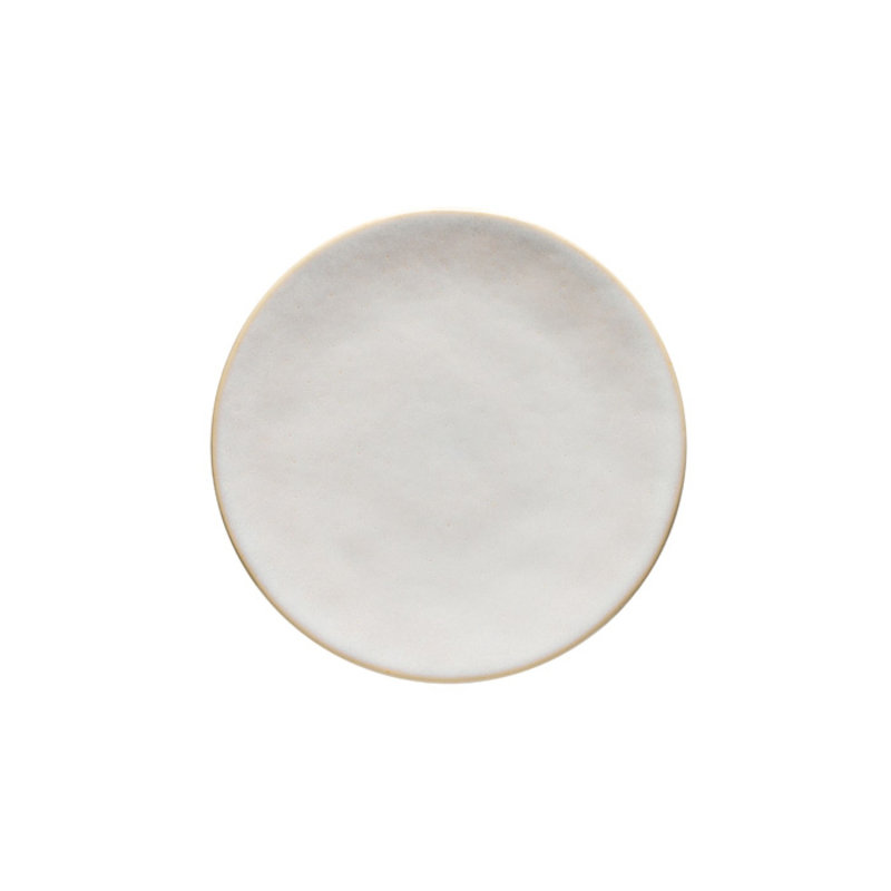 Roda Handmade Stoneware Salad/Dessert Plate, White